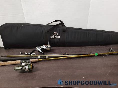 Assorted Calypso Mako Fishing Spinning Rod And Reel Combo With Case Lot