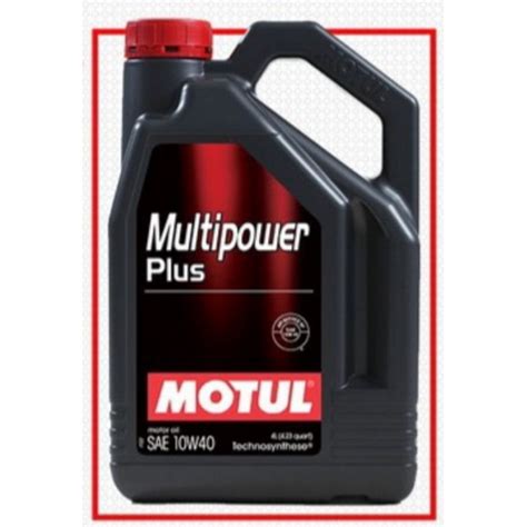 Jual MOTUL OLI MOBIL MULTIPOWER PLUS 10W 40 4L Shopee Indonesia