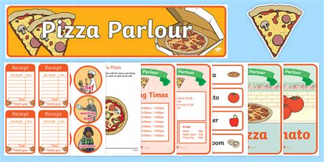 Pizza Parlour Role Play Pack Teacher Made Twinkl