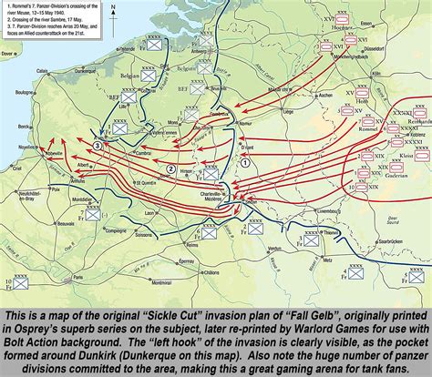 Battle Of Dunkirk Map