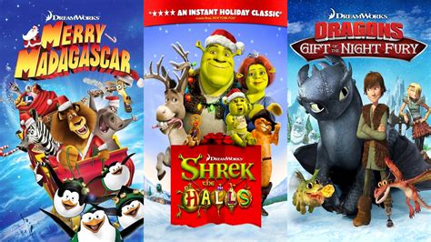 Dreamworks Holiday Classics Merry Madagascar Shrek The Halls T