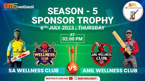 Sa Team Wellness Club Team V S Anil Team Wellness Club Team Bpl