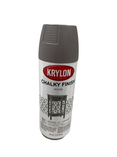 Krylon Chalky Finish Spray Paint Mink Ounce Ebay