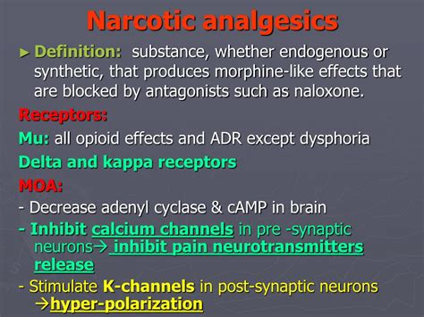 PPT - Narcotic analgesics PowerPoint Presentation, free download - ID ...