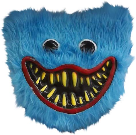 Poppy Playtime Huggy Wuggy Mask Cosplay Mask Scary Haunted House Mask