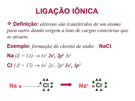 Como Ocorre A Ligação Ionica - 5