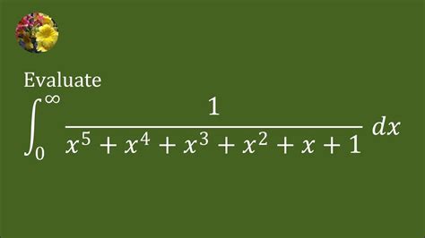 Improper Integrals Mis 271 Youtube