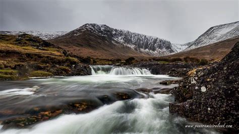 Snow in the Mountains of the west of Ireland