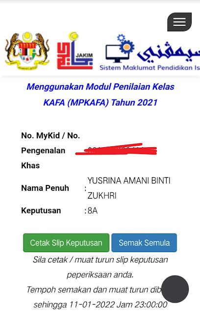 Semak Keputusan Peperiksaan Mpkafa 2021 Secara Online Persatuan Guru