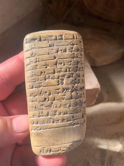 Sumerian Babylon Cuneiform Tablet Ancient Writing Mesopotamia