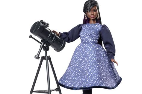 British Scientist Presented With Unique Barbie Doll For International