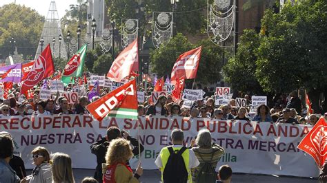 Fotos de la manifestación en defensa de la sanidad pública