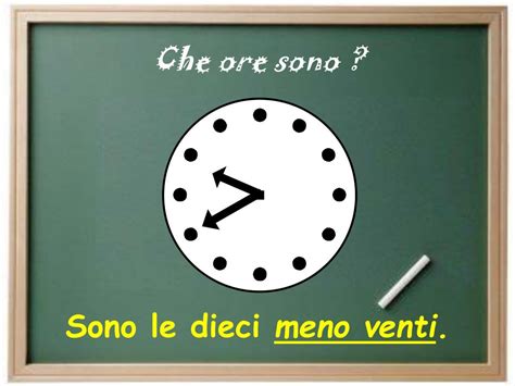 Ppt Che Ora E Che Ore Sono Powerpoint Presentation Free Download