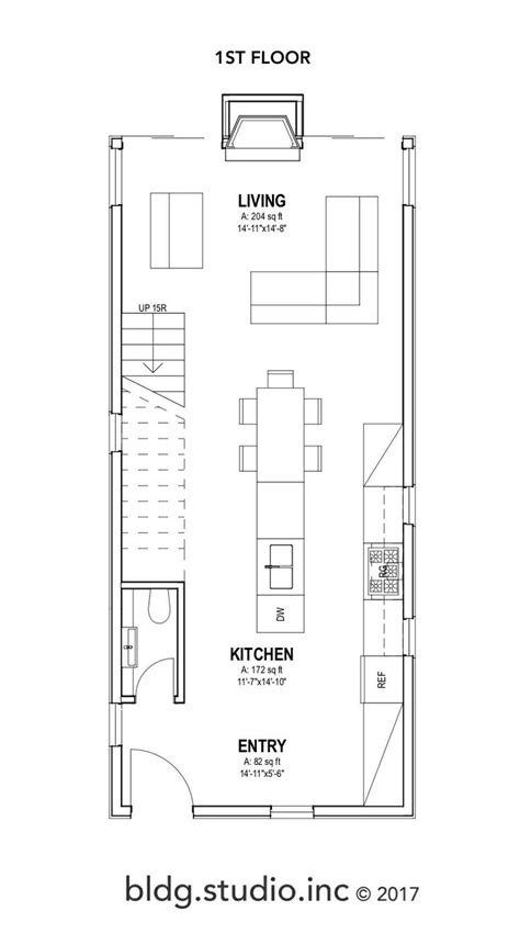 Pin By Cristiana Campolin On Casa Narrow House Plans Narrow Lot