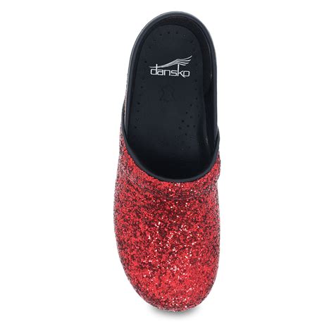 Professional Red Glitter Dansko