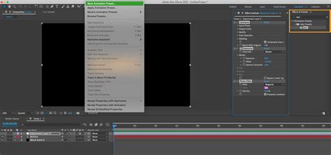 how to change color in after effects