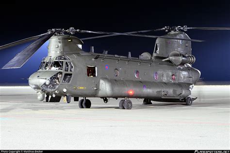 ZA713 Royal Air Force Boeing CH 47 Chinook HC4 Photo By Matthias Becker