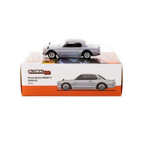 Jual T64g 043 Sl2 Tarmac Works 1 64 Global64 Nissan Skyline 2000 Gt R Kpgc10 Silver Special