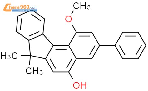 850418 15 4 7H Benzo C Fluoren 5 Ol 1 Methoxy 7 7 Dimethyl 3 Phenyl