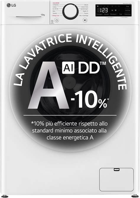 Lg Ai Dd F R Nsww Lavatrice Classe A Carica Frontale Serie R