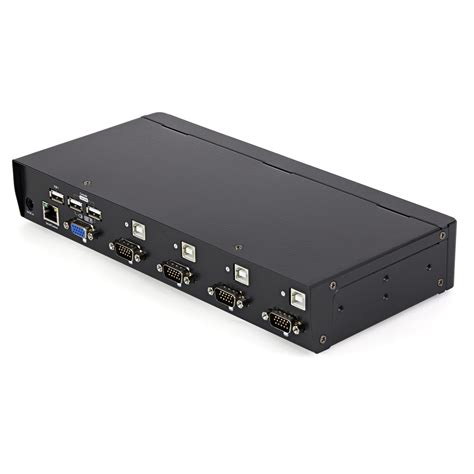 4 Port Usb Vga Kvm Switch With Ddm Fast Switching Technology And Cables