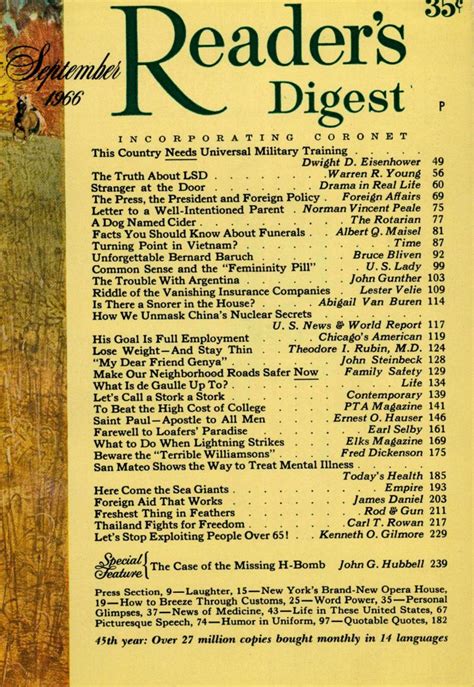 Vintage Readers Digest Covers That Will Take You Back Readers Digest