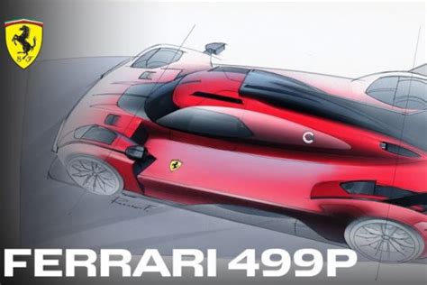 Ferrari The Design Of The 499p Hypercar