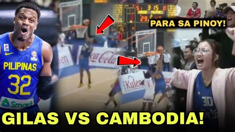 Gold Para Sa Pinoy Gilas Pilipinas Vs Cambodia Full Highlights Finals