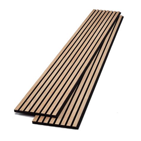 Oem Wooden Slat Wall Panel Veneer Recycled Pet Back Felt Sound Wall