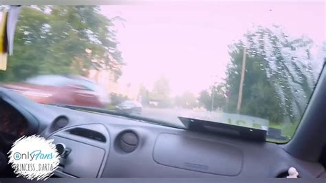 Schoolgirl Driving Around The Town Without Panties MP4 FullHD 1920