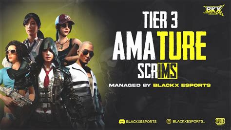 Blackxesports Elite Scrims Week Day Registration Everyday