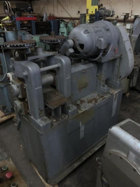 5 X 8 Ruesch 2 Hi Rolling Mill 2 Heavy Duty Herringbone Gear Drives