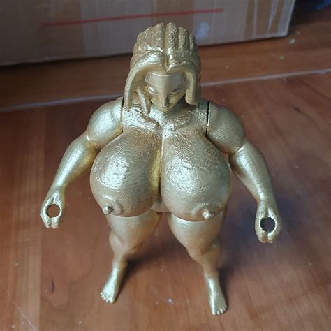 BBW Big Girl Sexy Nude Ssbbw Action Figure Curvy Thicc Thick Erotic Busty Big Boobs Fluffy