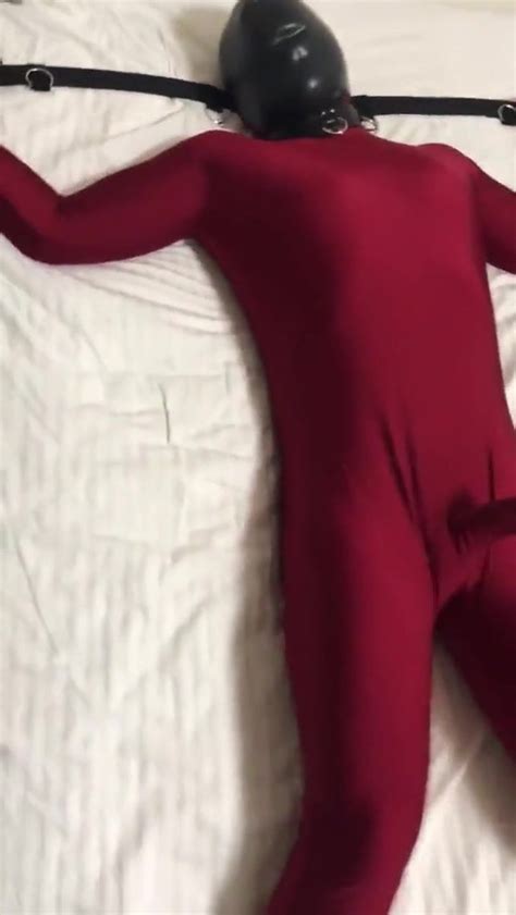 Tied Up And Played In Zentai Gay BDSM Porn XHamster XHamster