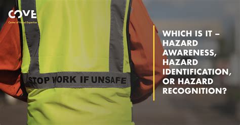 Is It Hazard Awareness Hazard Identification Or Hazard Recognition