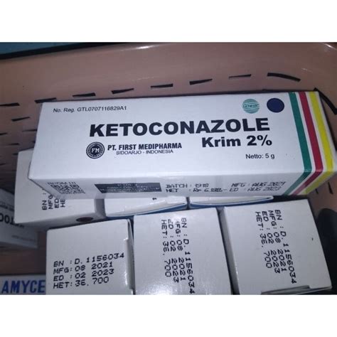 Jual Ketoconazole Krim 2 Untuk Jamur Shopee Indonesia