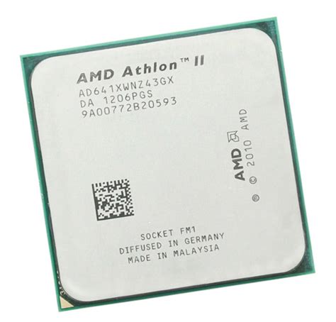AMD Athlon II X4 641 AD641XWNZ43GX 2.8GHz 4M Quad Core Socket FM1CPU ...