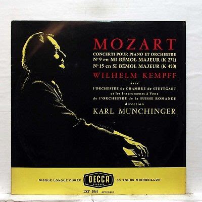 Popsike Lxt Kempff Munchinger Mozart Piano Concertos