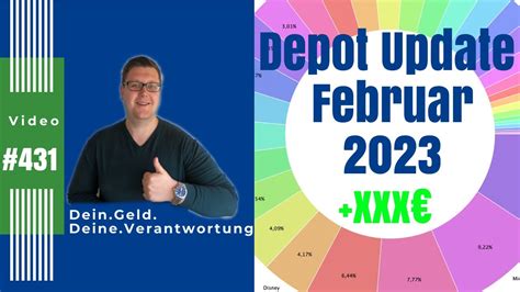 Depot Update Februar Meine Aktien Dividenden Depot