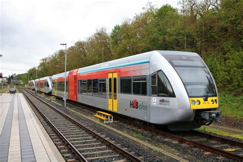 HLB Stadler GTW 2 6 Wagen 509 109 In Nidda Bhf Am 27 04 19 Bahnbilder De