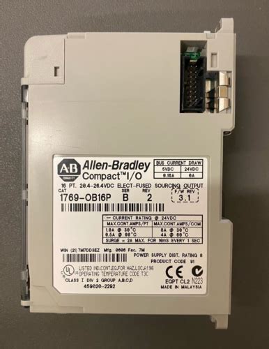 Allen Bradley Ob P Series A Output Module Ob P Ebay