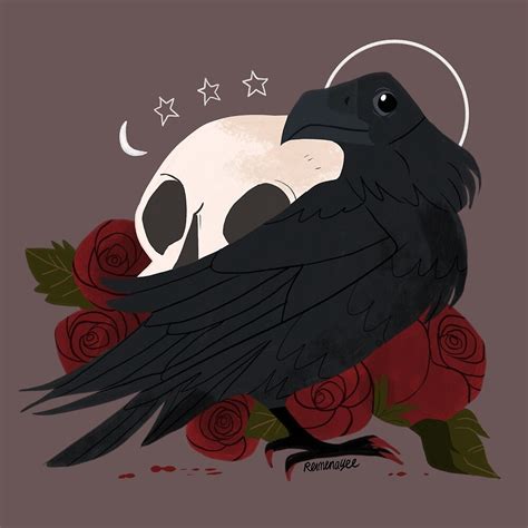 "Familiar - Raven" by straungewunder | Redbubble