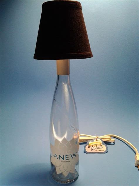 ANew Liquor Bottle Table Lamp W Black Shade This Is A Quality