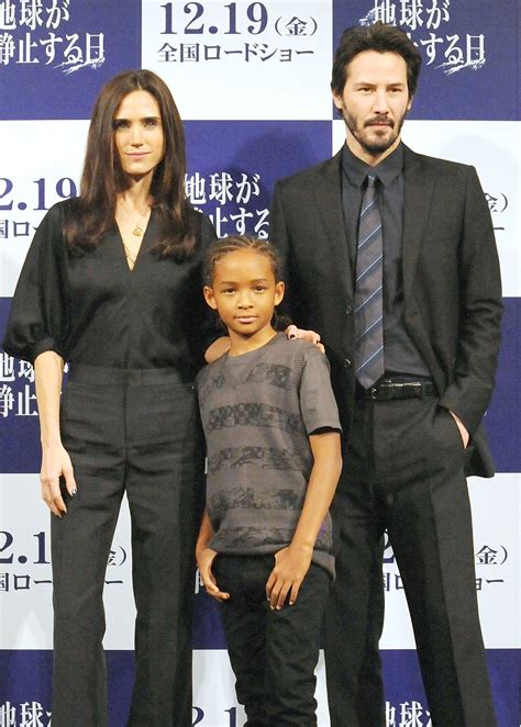 Jennifer Connelly Jaden Smith And Keanu Reeves Arrive At The Japanese