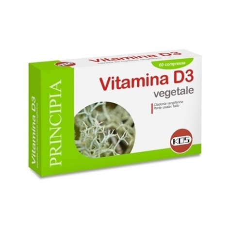 Kos Vitamina D Vegetale Compresse Integratore Alimentare