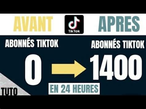 Comment Avoir Beaucoup D Abonn S Sur Tik Tok En Une Journ E Youtube