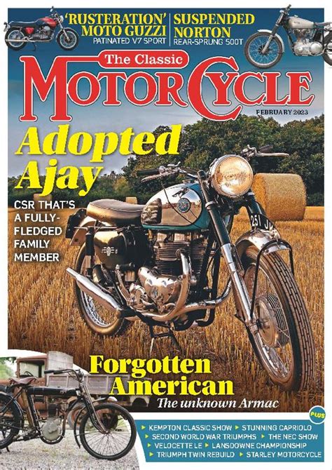 The Classic MotorCycle February 2023 (Digital) - DiscountMags.com