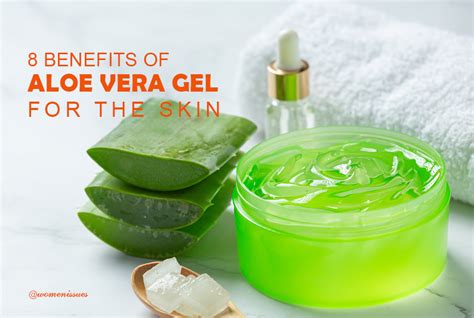 8 BENEFITS OF ALOE VERA GEL FOR THE SKIN - Women Issues