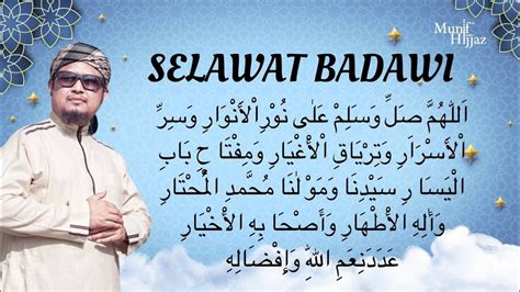 Selawat Badawi Munif Hijjaz Official Music Video With Lyric Hd