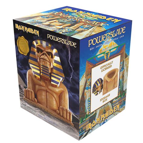 Iron Maiden Powerslave Bust Box Nemesis Now Wholesale Giftware